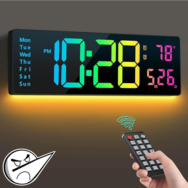 Digital Wall Clock