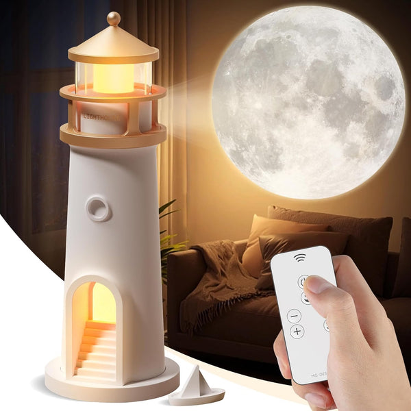 Light House Moon Projector