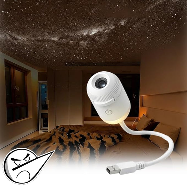 Mini galaxy projector